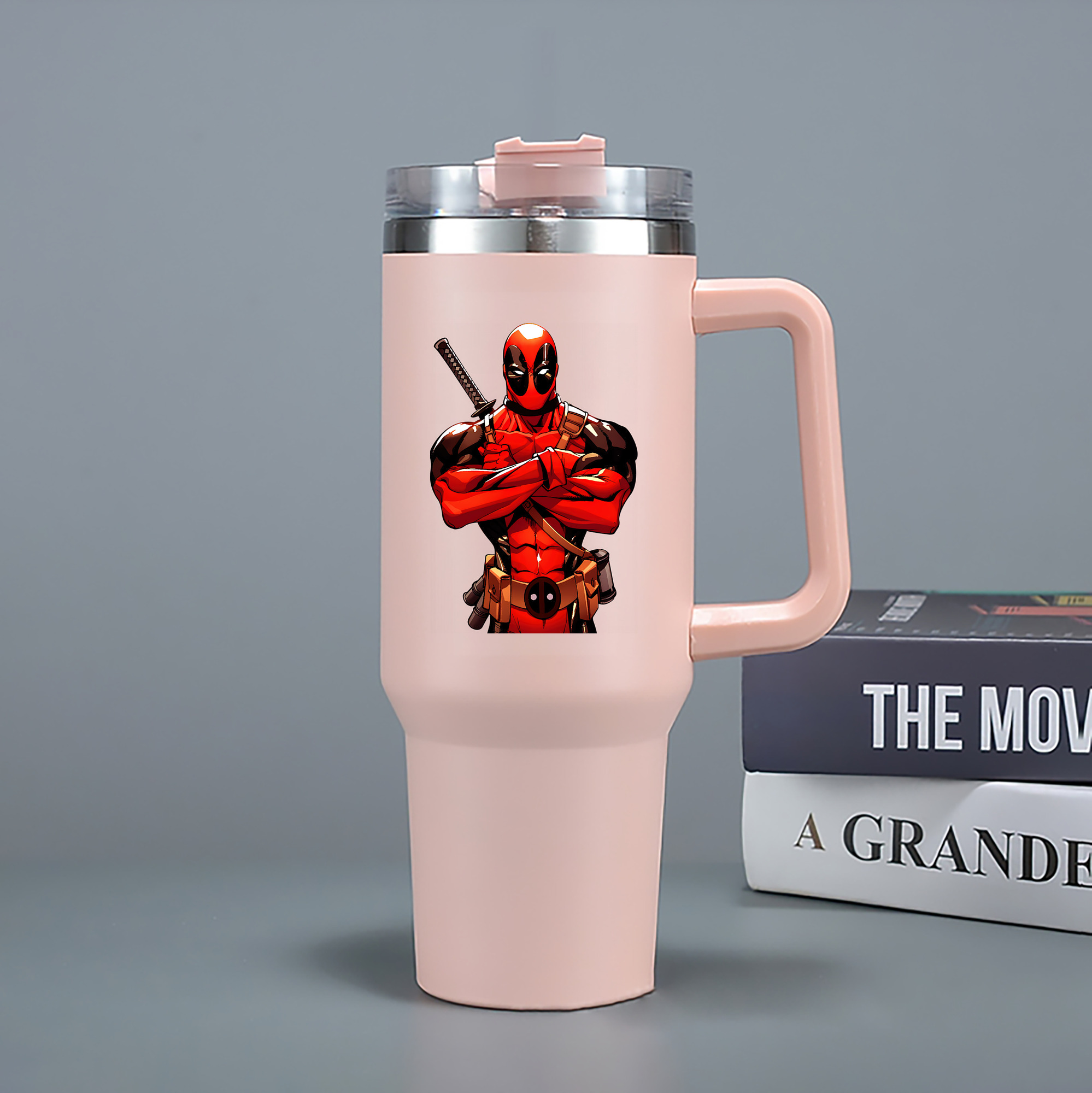 （画像用） Deadpool デッドプール 1200mL車用タンブラー（カラープリント）